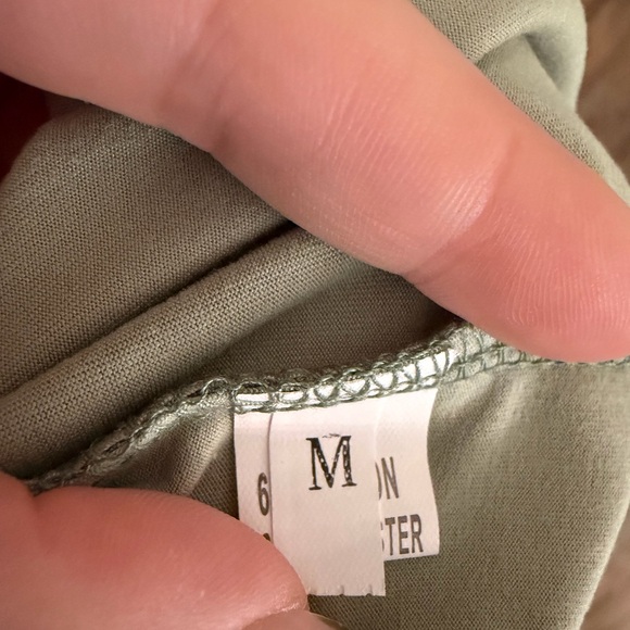 Green Midi Ruched Ruffle Dress - Picture 7 of 9